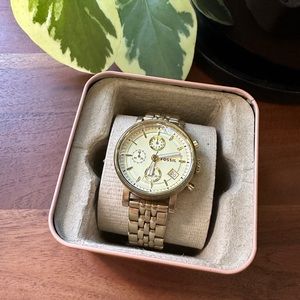 Fossil Women’s Gold Watch